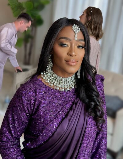 Event hairstyling Maryland – party ready curls and braids - Glam By Duaa