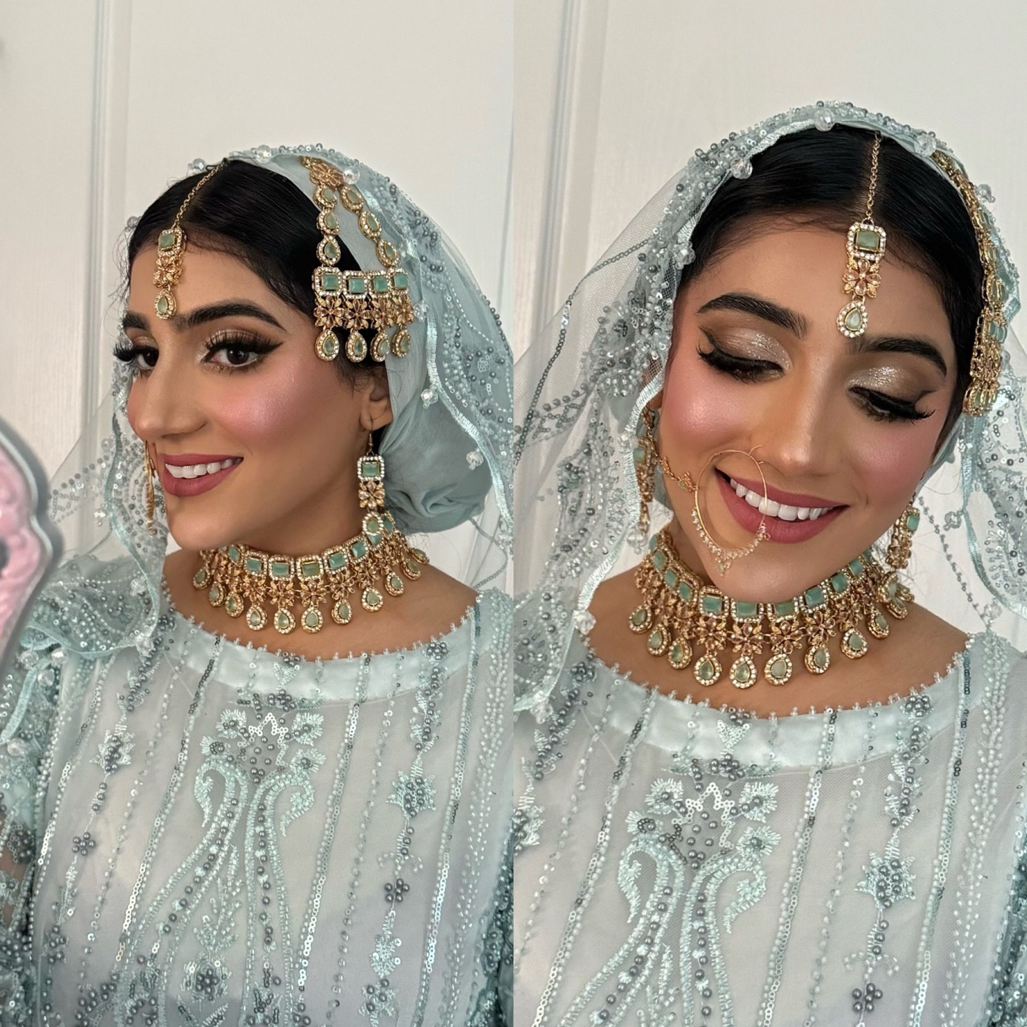 Romantic soft glam engagement makeup Stafford Virginia